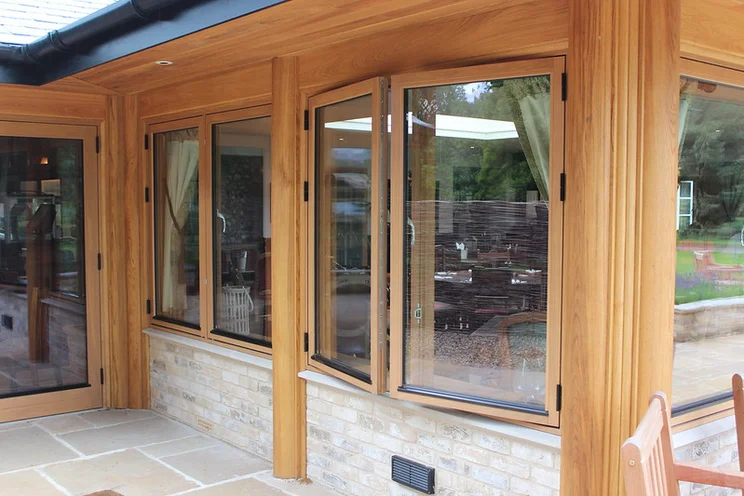 Double-glazing.