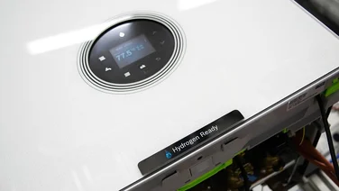 Hydrogen-ready boiler prototype from Worcester Bosch